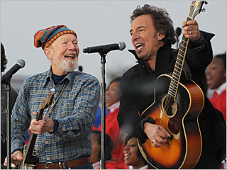 Seeger and Springsteen